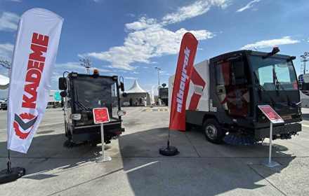 KADEME’nin yerli yol süpürme araçlarına TEKNOFEST’te yoğun ilgi