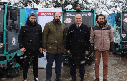 Düzce Belediyesi’nin temizlik filosu güçleniyor