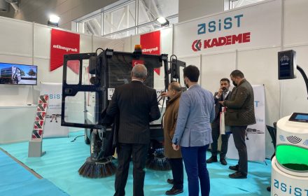 Kademe araçları Clean Eurasia Expo’da sergilendi
